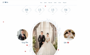 Thiệp cưới online TD19